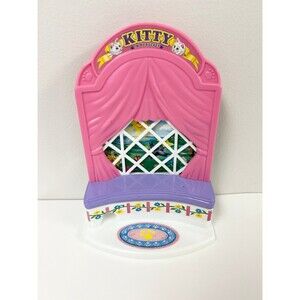 Vintage rare Meg 1994 kitty in my pocket Window Watch Playset